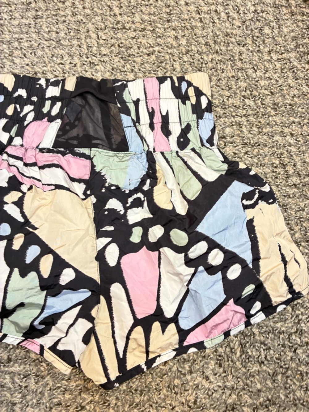 Free People Movement Way Home Butterfly Print Shorts - Picture 6 of 12